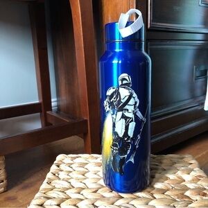 Star Wars: The Mandalorian: Metal screw top water bottle